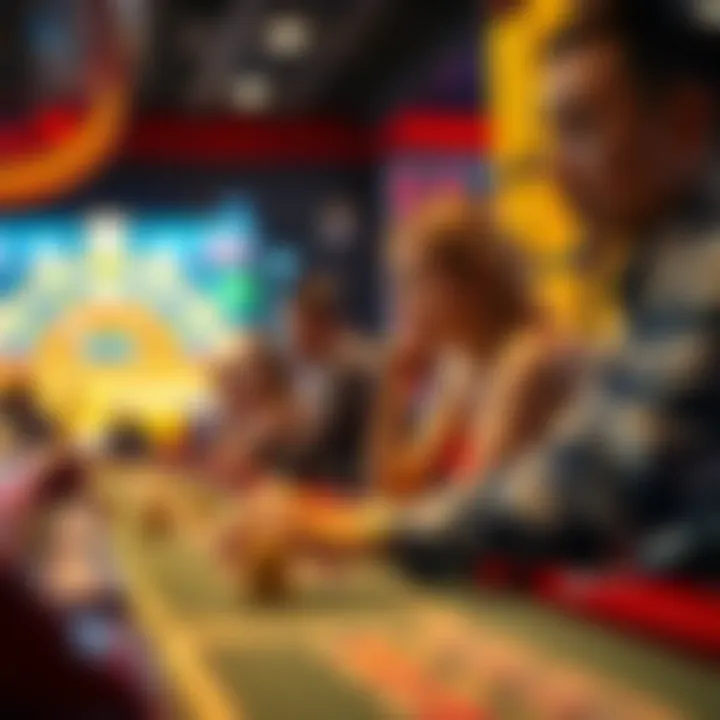 Engaging casino gaming experience