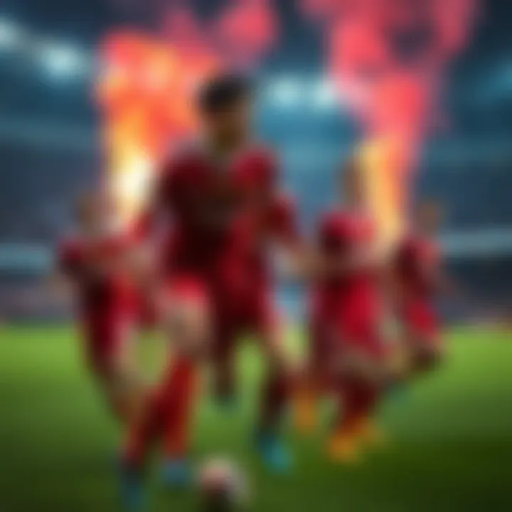 Overview of team performances in the league