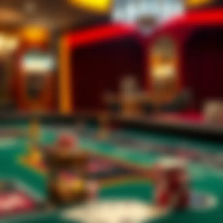 An illustrated diagram explaining the baccarat gameplay mechanics.