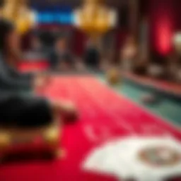 A comprehensive illustration of baccarat gameplay