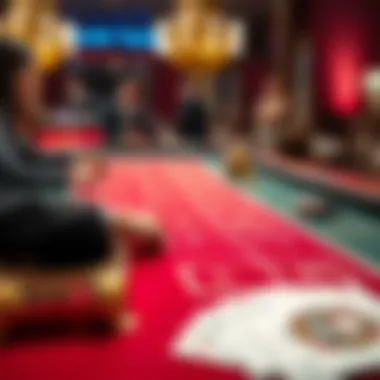 A comprehensive illustration of baccarat gameplay