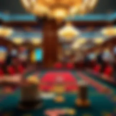 A historical timeline showcasing the evolution of baccarat in casinos