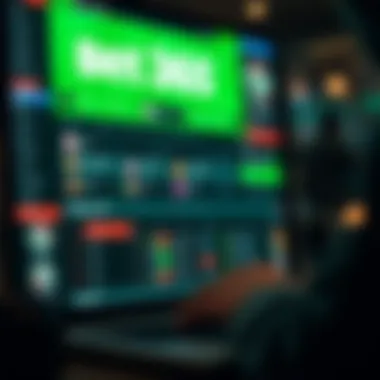 Interactive betting interface on Bet 365