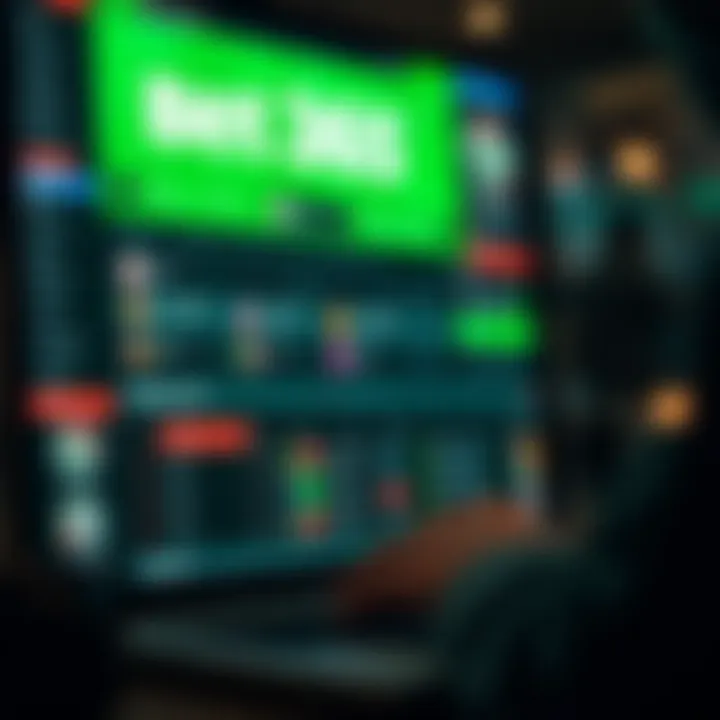 Interactive betting interface on Bet 365