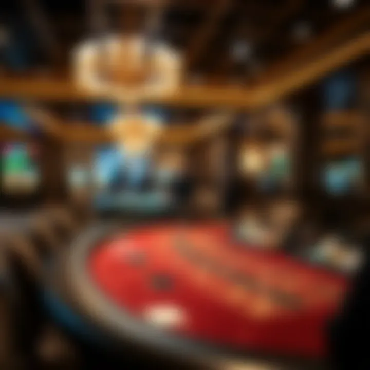 The Popularity of Blackjack in Casinos Casino atmosphere featuring Blackjack games