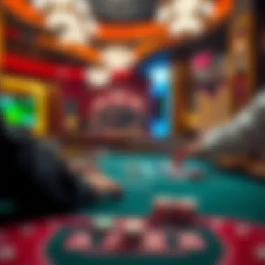 Psychological dynamics in blackjack gameplay