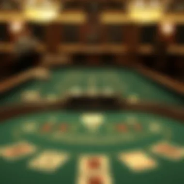 Understanding the Blackjack Table Illustration of Blackjack table layout