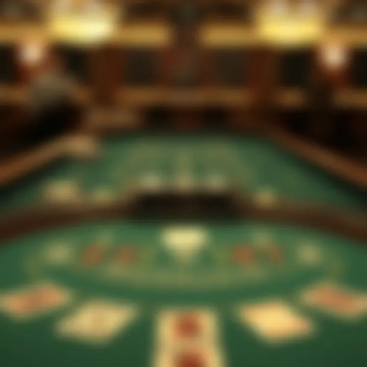 Understanding the Blackjack Table Illustration of Blackjack table layout