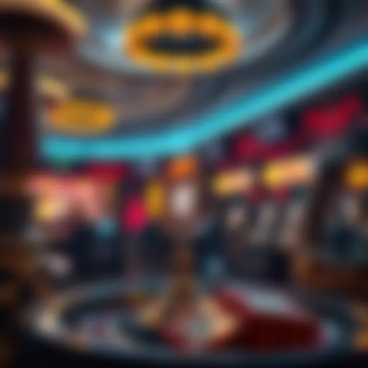 Dynamic representation of the latest trends in online casinos featuring Book of Ra