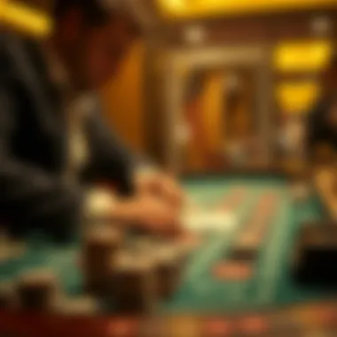 Winning probabilities of player versus banker in gambling