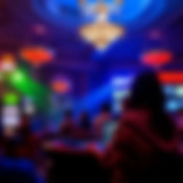A vibrant casino event showcasing live entertainment