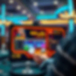 Exciting online casino game interface