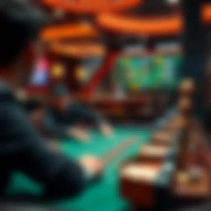 Strategic gameplay in a virtual casino