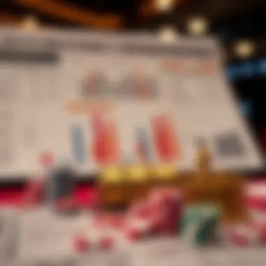 Strategic betting approaches illustrated with charts and graphs