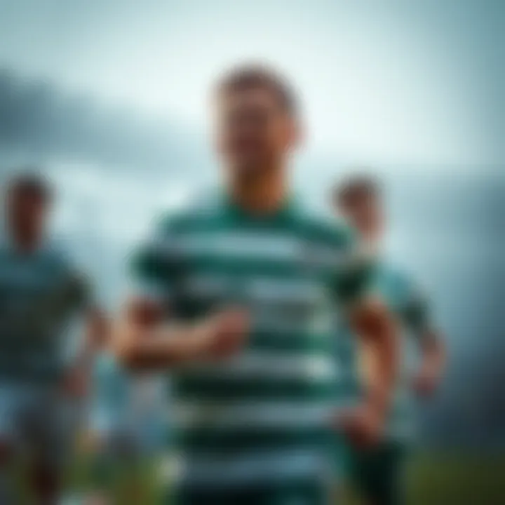 Performance metrics of Celtic players