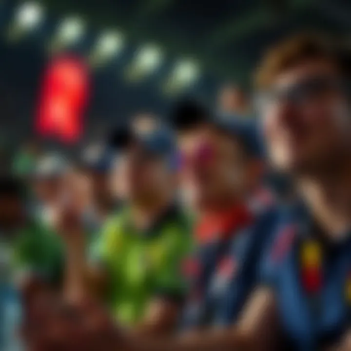 Fan engagement during the Cricket World Cup