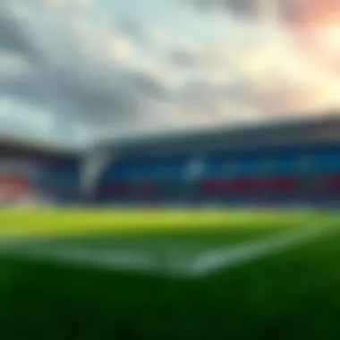 Home Ground of Crystal Palace FC Illustration of Crystal Palace FC Stadium