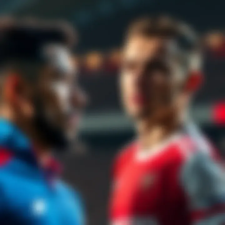 Key players from Crystal Palace and Arsenal