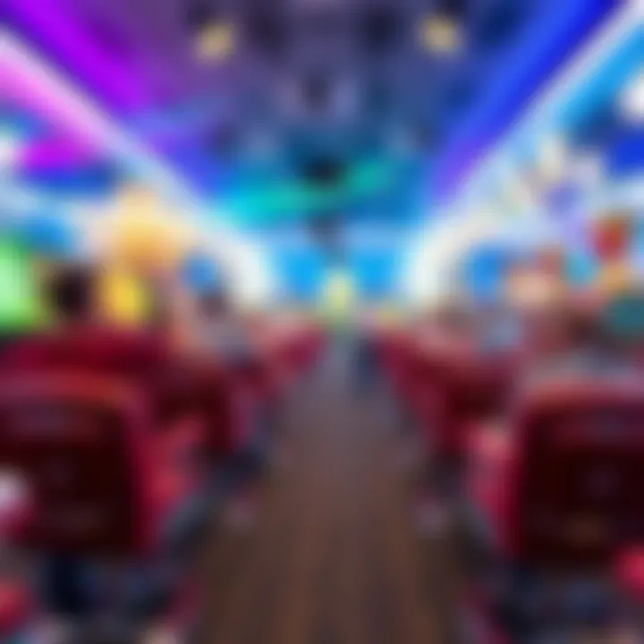 A diagram highlighting diverse content offerings in mobile casinos.