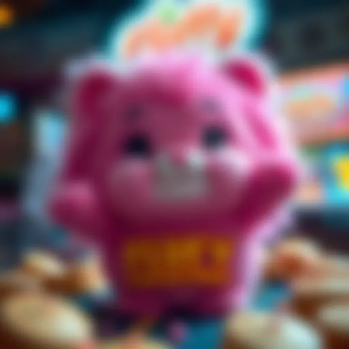 Exciting bonus round feature in Fluffy Favorites