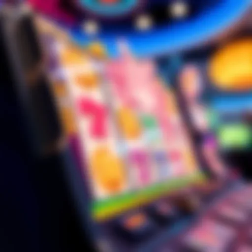 Vibrant slot machine showcasing Fluffy Favorites theme