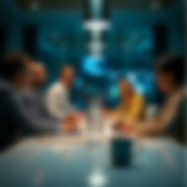 A strategic meeting illustrating FlyQuest's innovative approach