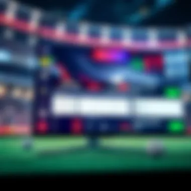 User Interface of Football Betting Platforms An overview of a football betting platform interface showcasing user-friendly design.