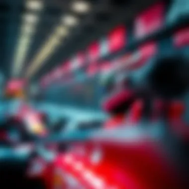 Visual representation of the latest trends in Formula 1 betting