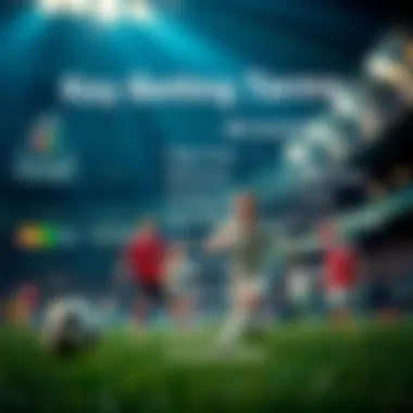 Glossary of betting terms displayed creatively