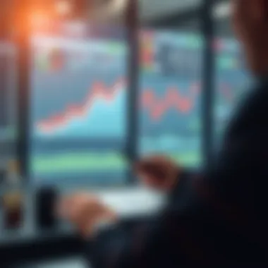 Market trends in betting illustrated through charts