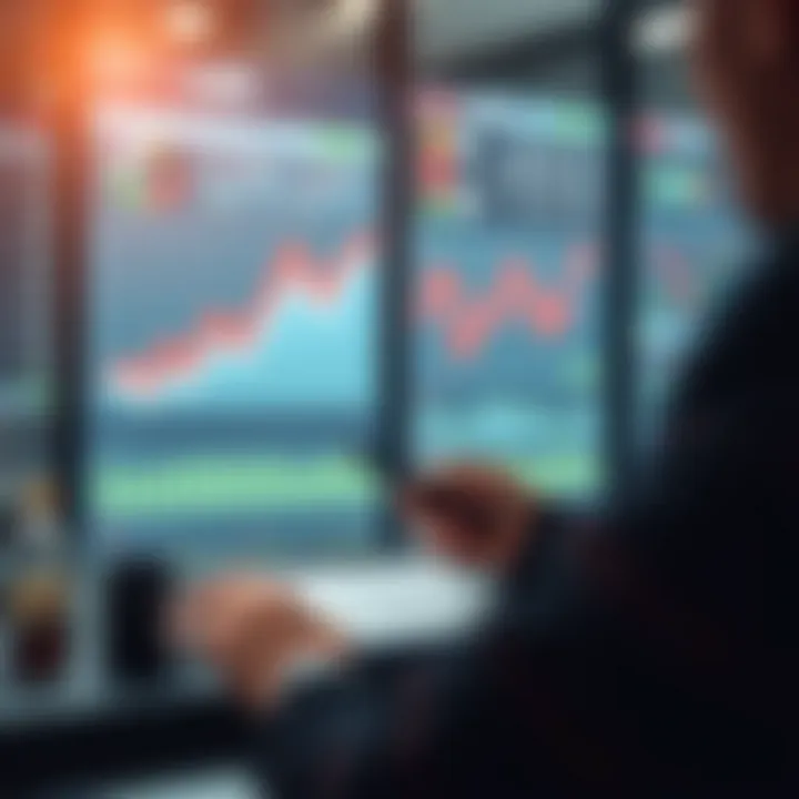 Market trends in betting illustrated through charts