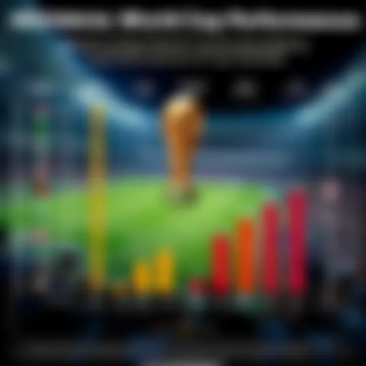 Chart analyzing historical World Cup performances of top teams
