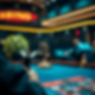 Navigating the Legal Environment of Internet Casinos An illustration depicting the legal landscape surrounding internet casinos