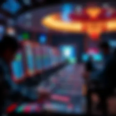 Technological Innovations in Online Gambling A visual representation of the technological advancements in online gambling