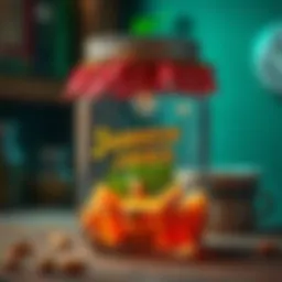 Visual representation of Jammin Jars game mechanics