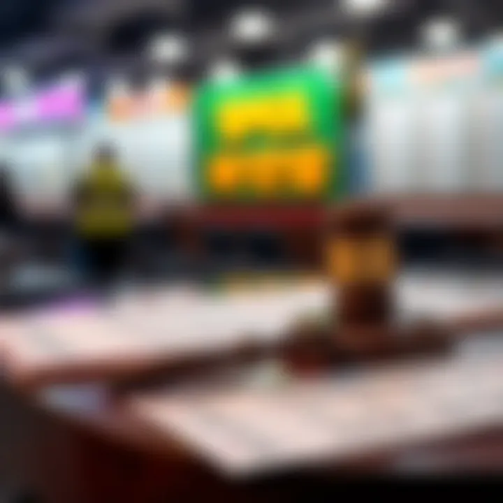 Visual representation of the legal framework governing the lottery system in Korea