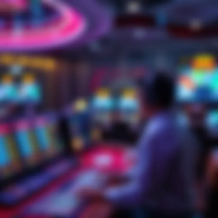 Technological setup of a live casino