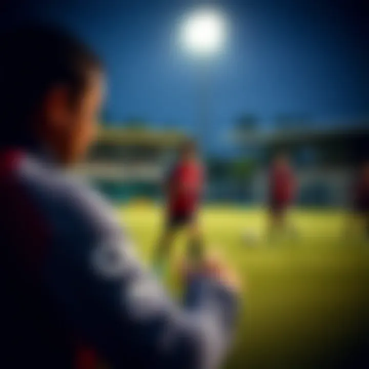 Training session showcasing skill development