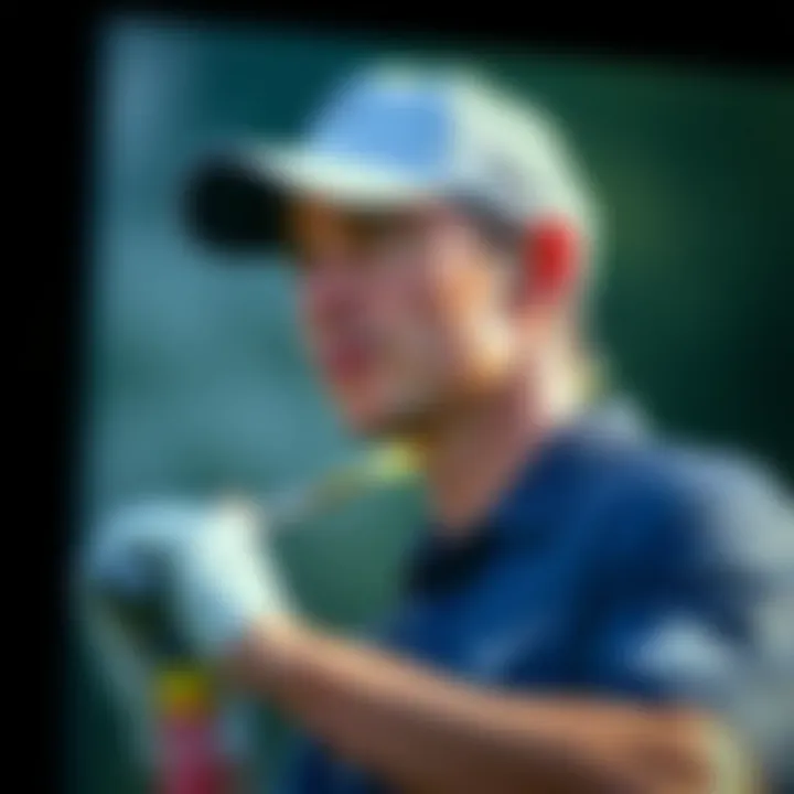 Profile and Performance of Leading Contenders A detailed profile of a top golfer with past performance stats