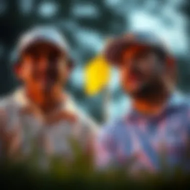 Top players in Masters Tournament