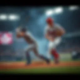 Dramatic moment in an MLB playoff game