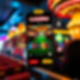 A conceptual graphic illustrating the evolution of mobile casino applications.