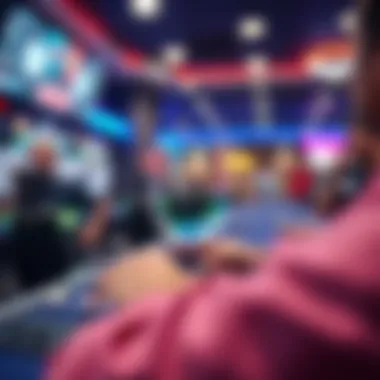 Visual representation of security features in mobile gaming