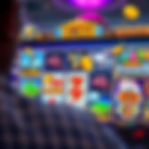 Exploring Themes in Mobile Slots A vibrant mobile slot game interface showcasing various themes