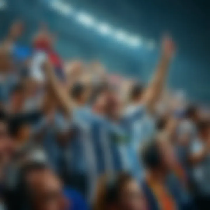 Current state of Monterrey football fans cheering