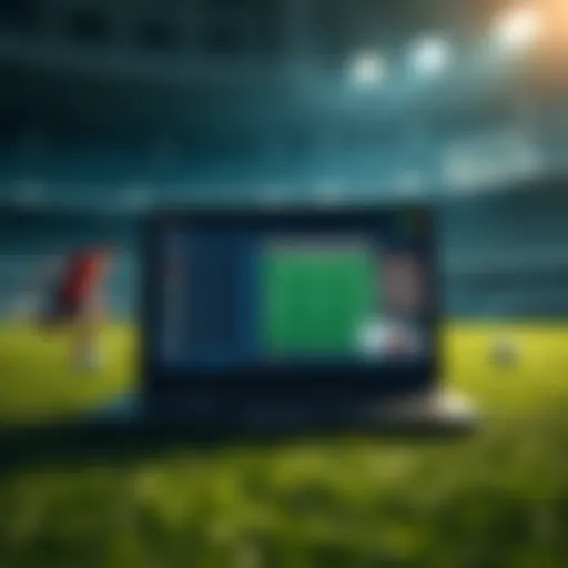 Concept of online football betting