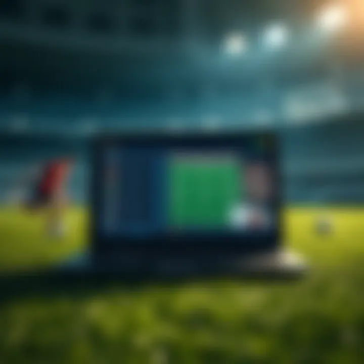 Concept of online football betting