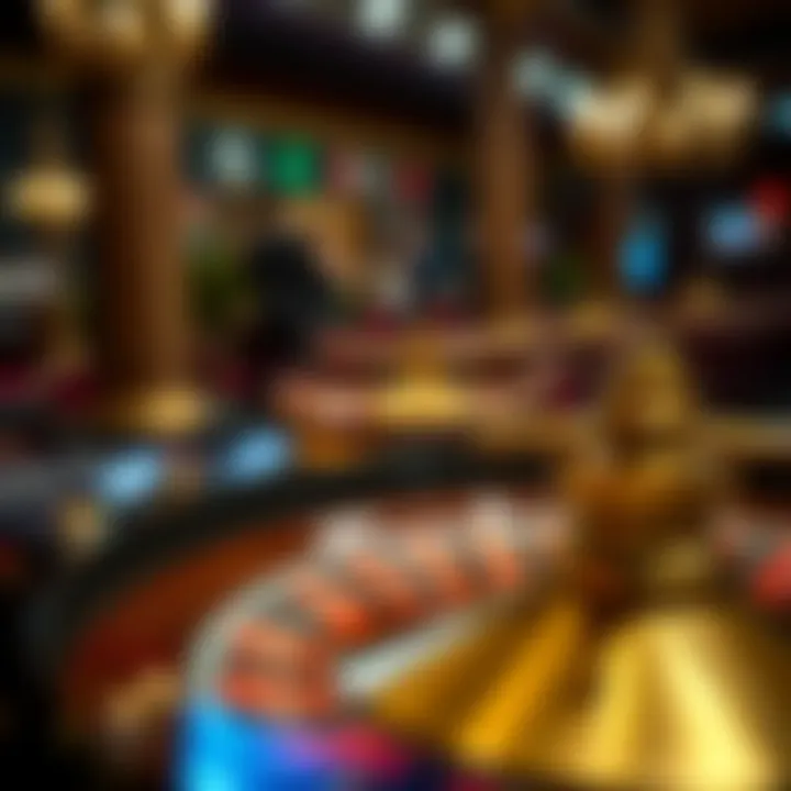 A visual representation of the history and evolution of roulette