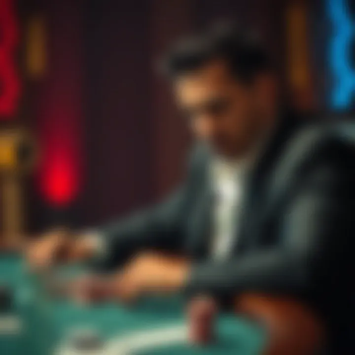 Visual representation of poker betting strategies