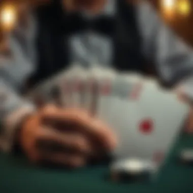 Diverse types of poker hands illustrated